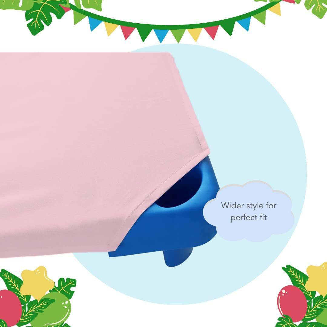 Sheets Stargazer polycotton fabric blend combines durability with soft touch.