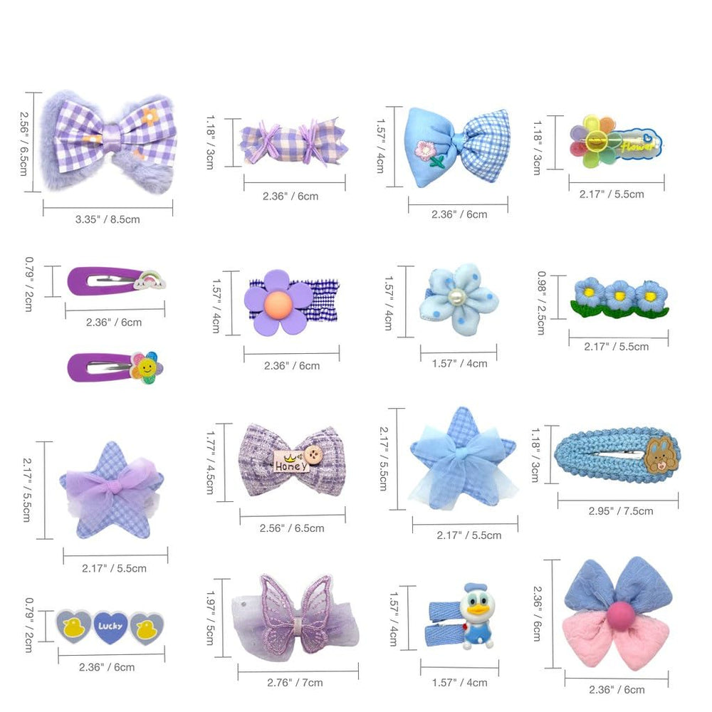 Shelbybox alligator clips with soft ribbon glide gently through hair