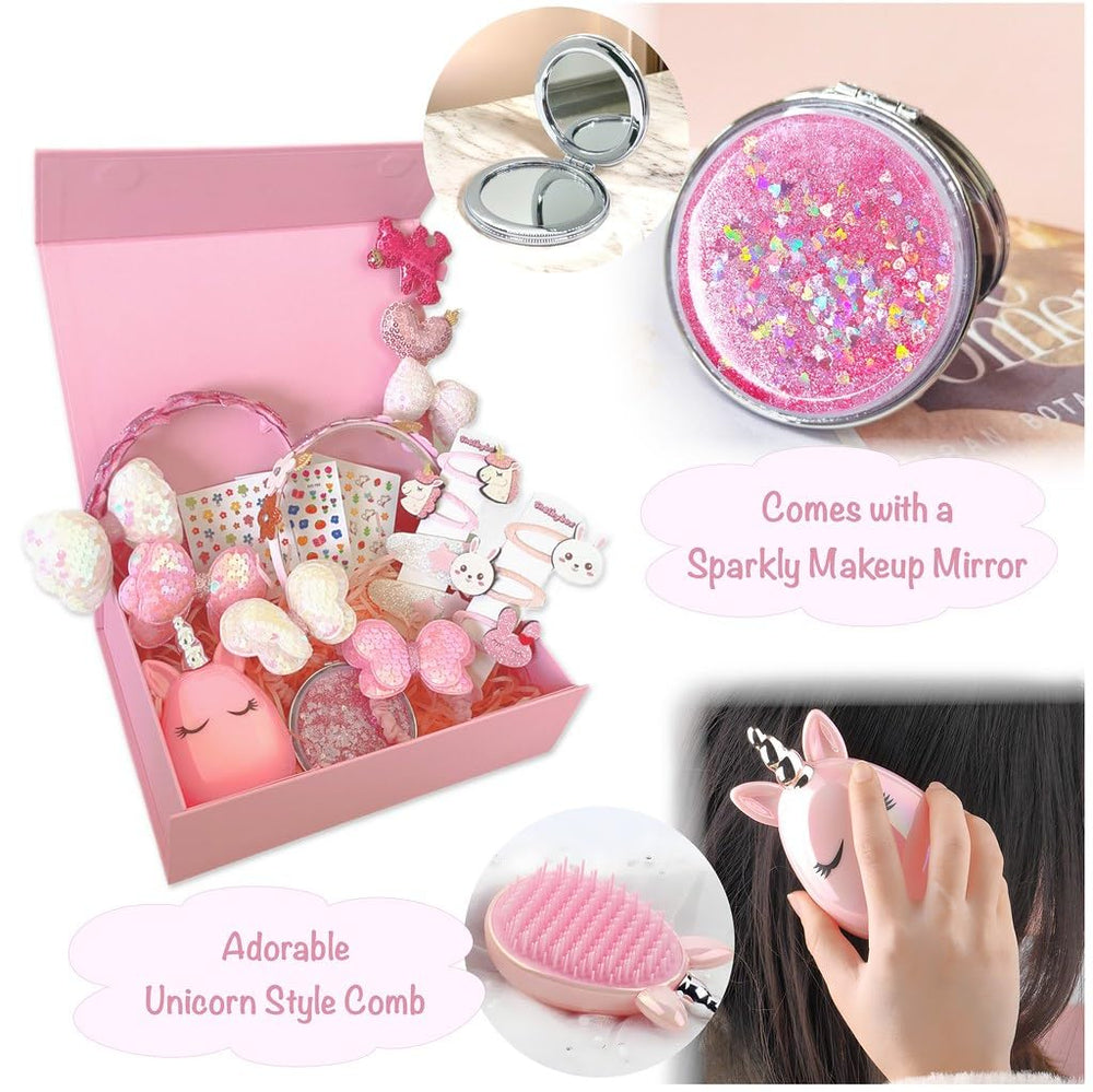 Shelbybox pink nail tattoos add fun, coordinating details to outfits.