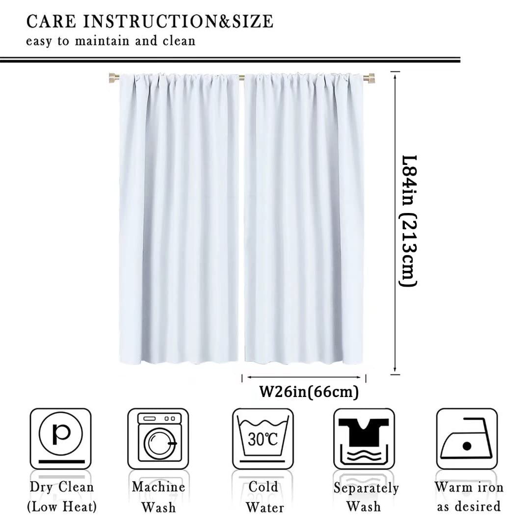SHElifestyle rod-pocket top design for easy hanging and fast setup.