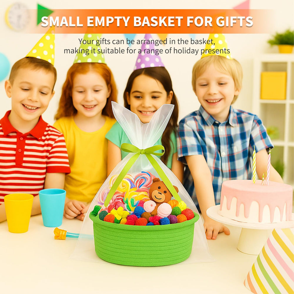 ShellKingdom living-room basket on shelf adds rustic charm and practical storage.