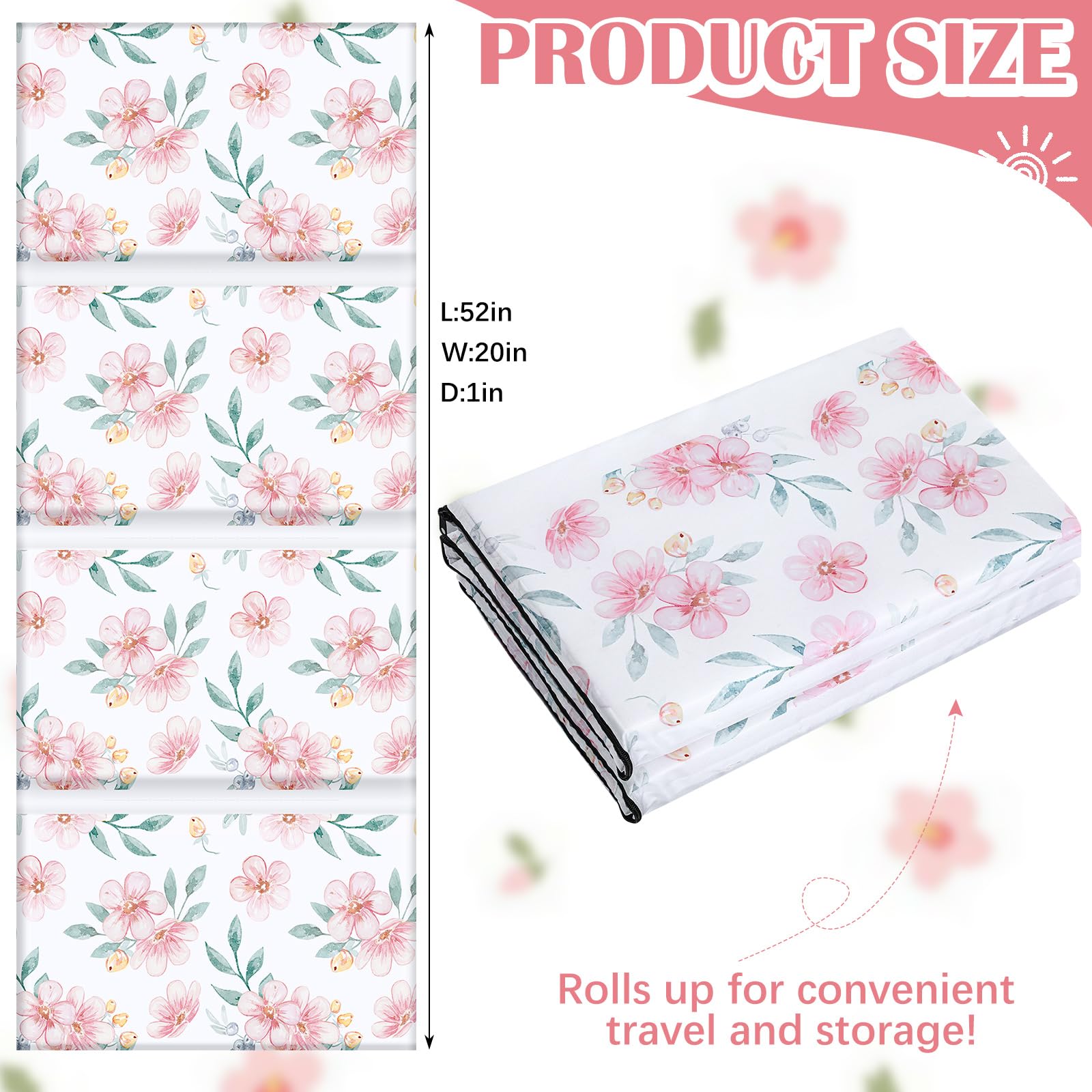 Shellwei nap mat 52x20x1-inch size ready for preschool nap times.