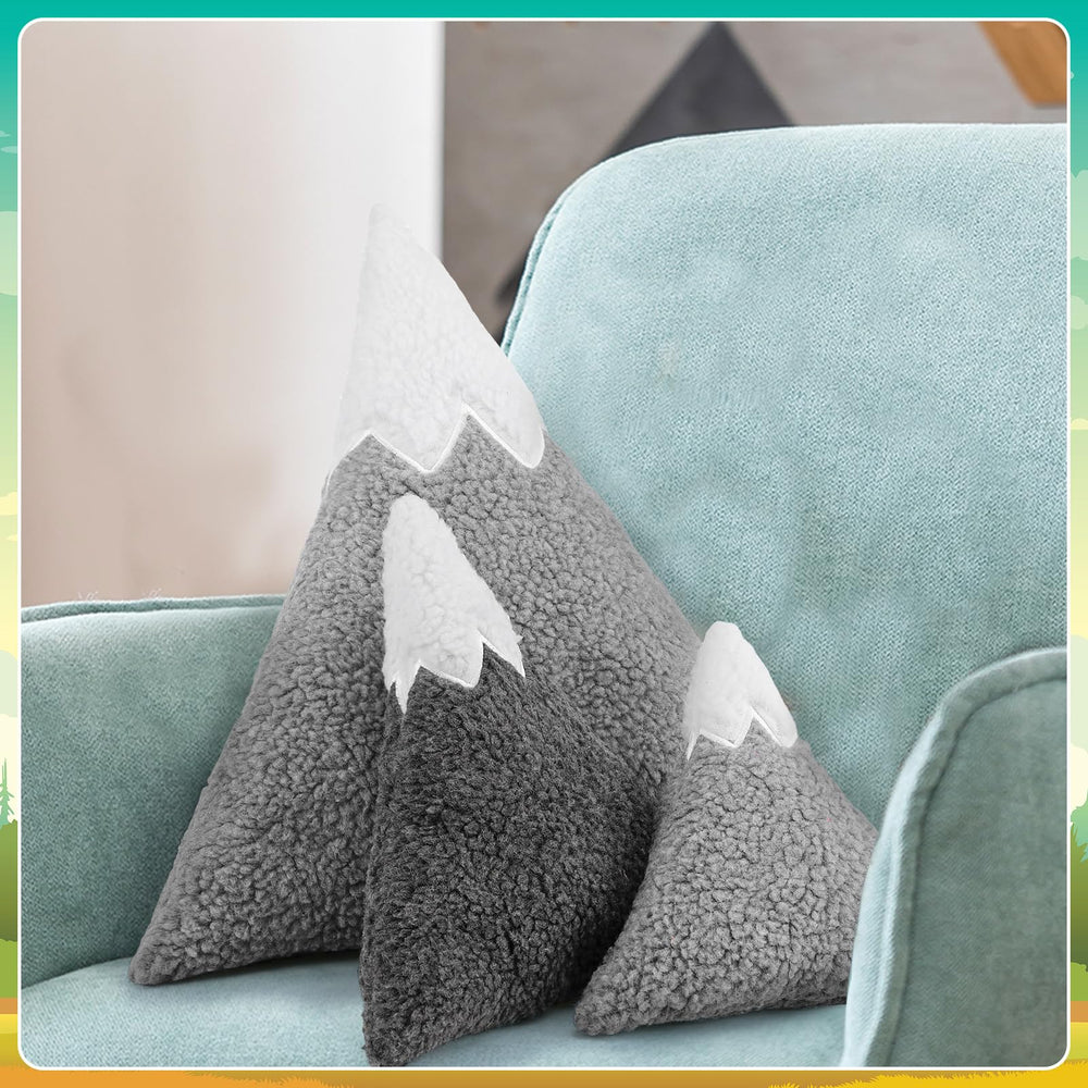 Shellwei sherpa texture pillow highlights plush comfort for kids' rooms