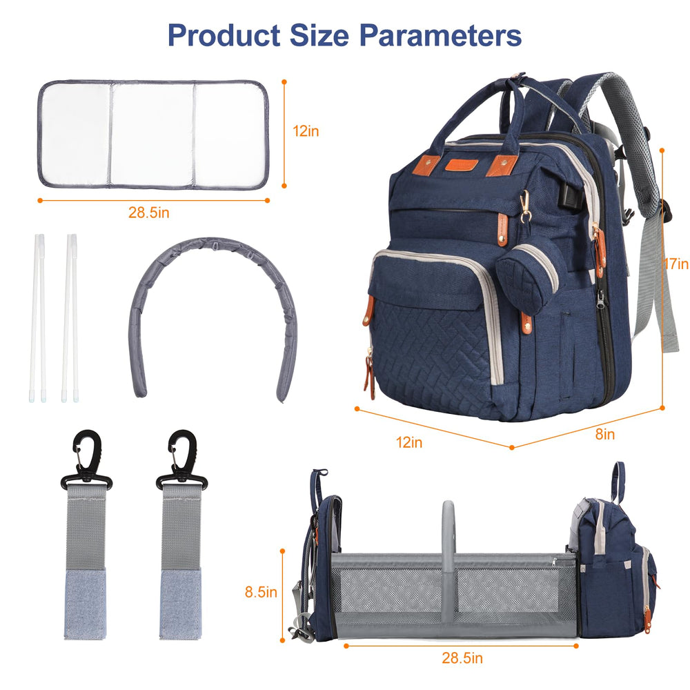 Shengmeister front pocket with aluminum foil to keep bottles warm during feeds.