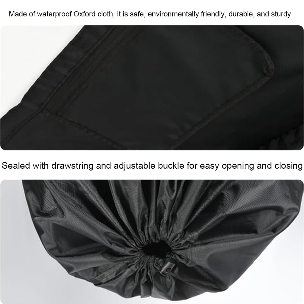 SHENIAFC stroller travel bag folded-pocket enables compact, stowable storage
