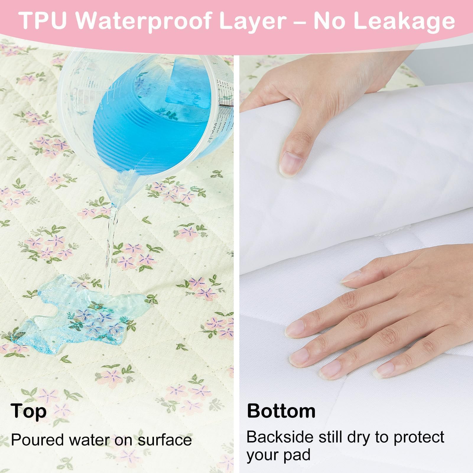 SheSeek elastic-fit bassinet cover staying secure during sleep