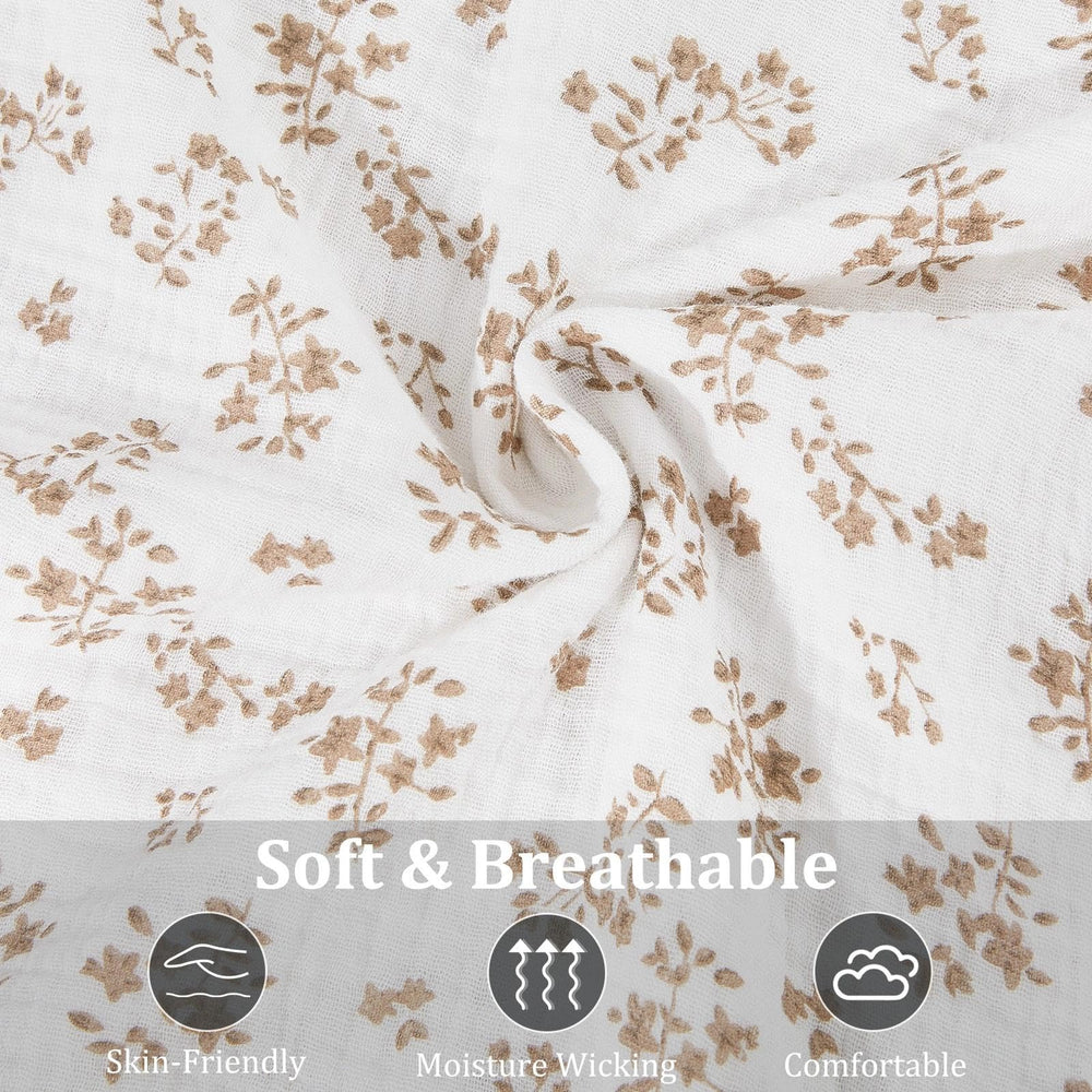 Large SheSeek muslin cover providing broad privacy during breastfeeding sessions.