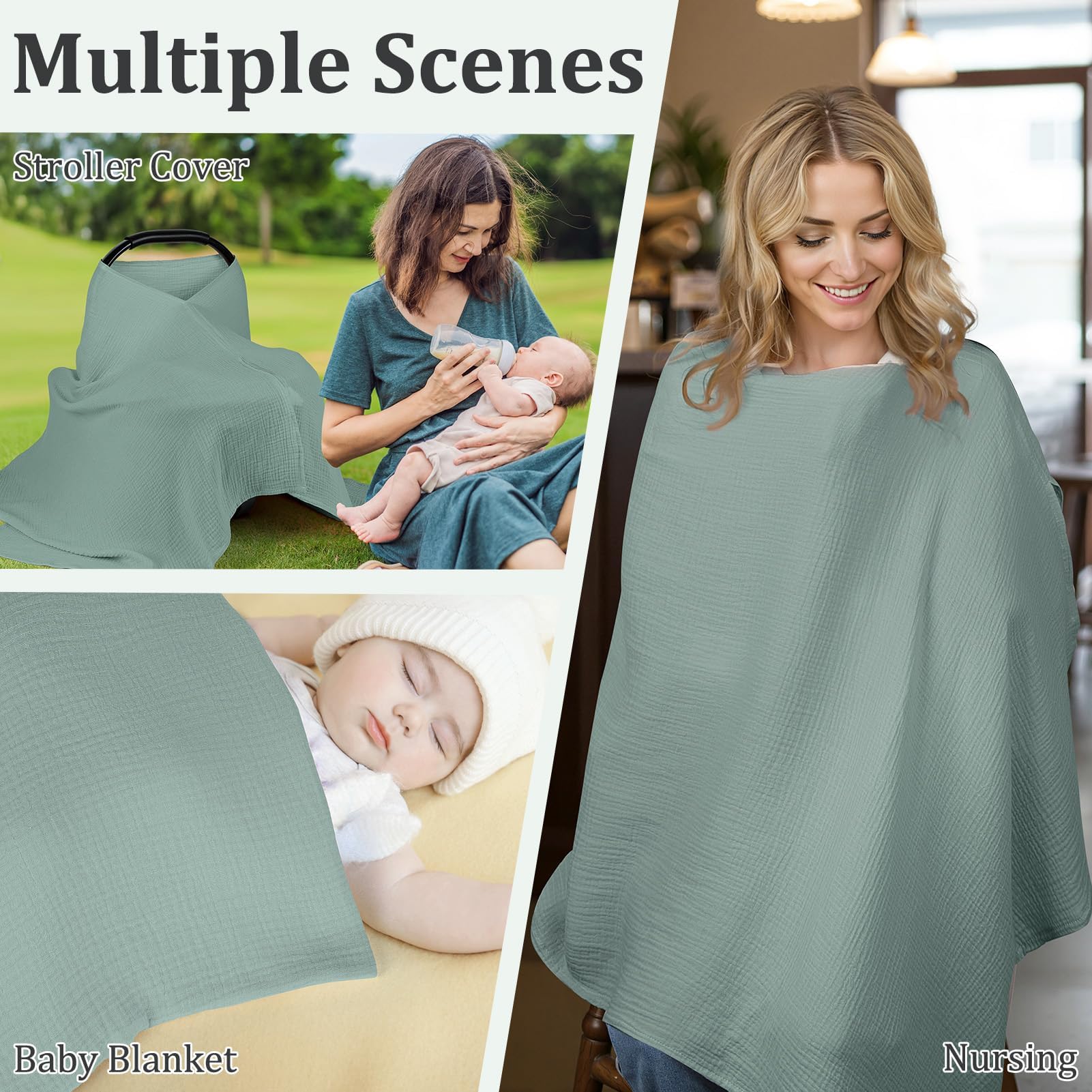 Easy-care SheSeek cover resists fading and dries quickly for daily use