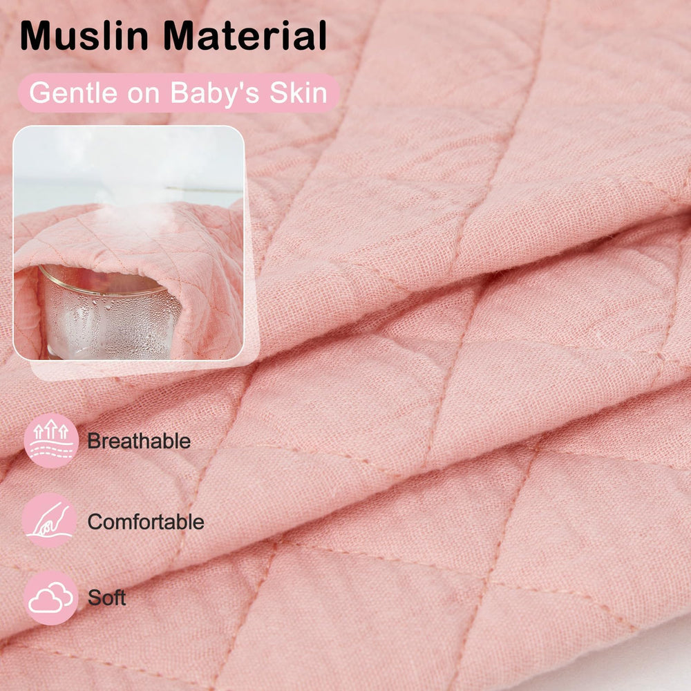 SheSeek waterproof bassinet mattress cover protecting against leaks