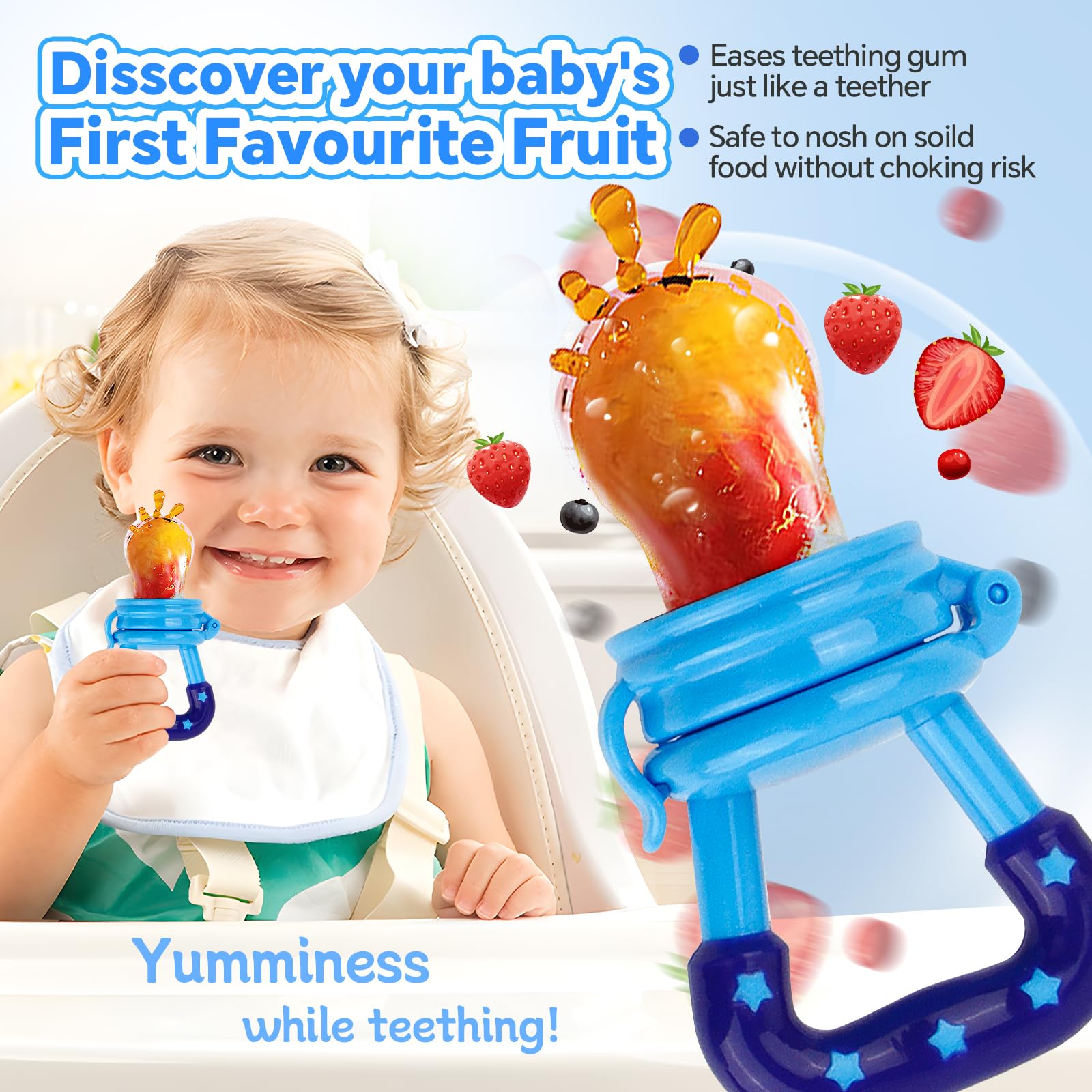 SHGMEET baby forks and spoons designed for little hands.