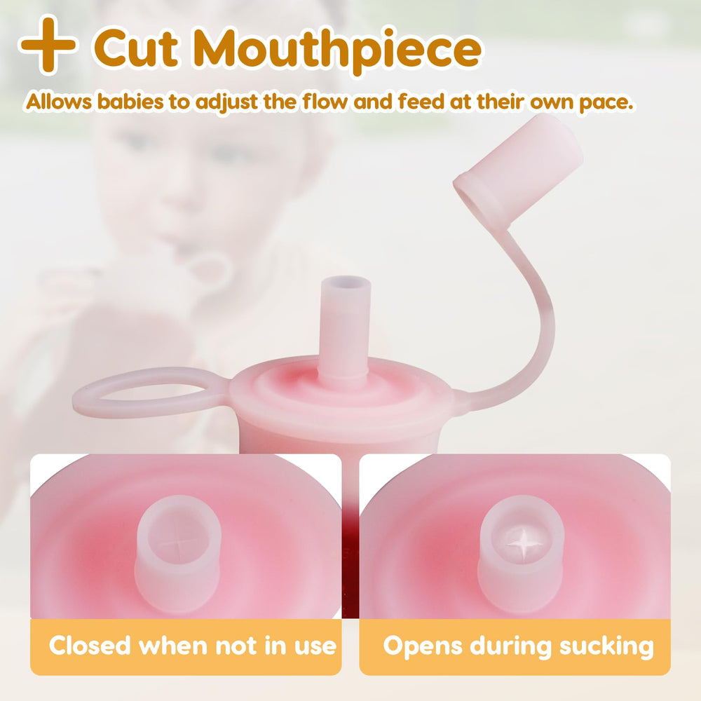 SHGMEET dishwasher-safe pouches suitable for freezer and microwave use