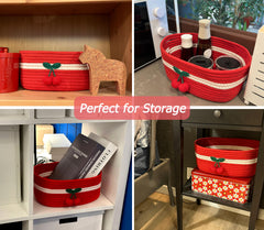 SHIANCE&LI basket handles view suggests easy portability and flexible room placement