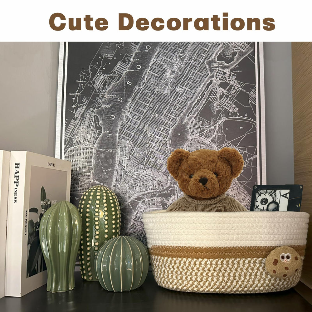 SHIANCE&LI basket in use on a shelf for small-item organization