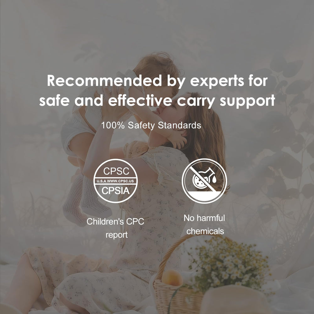 Shiaon versatile carrier family-friendly fit adjusts for multiple users.