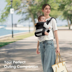 Shiaon Baby Carrier M-position hip design supports ergonomic seating