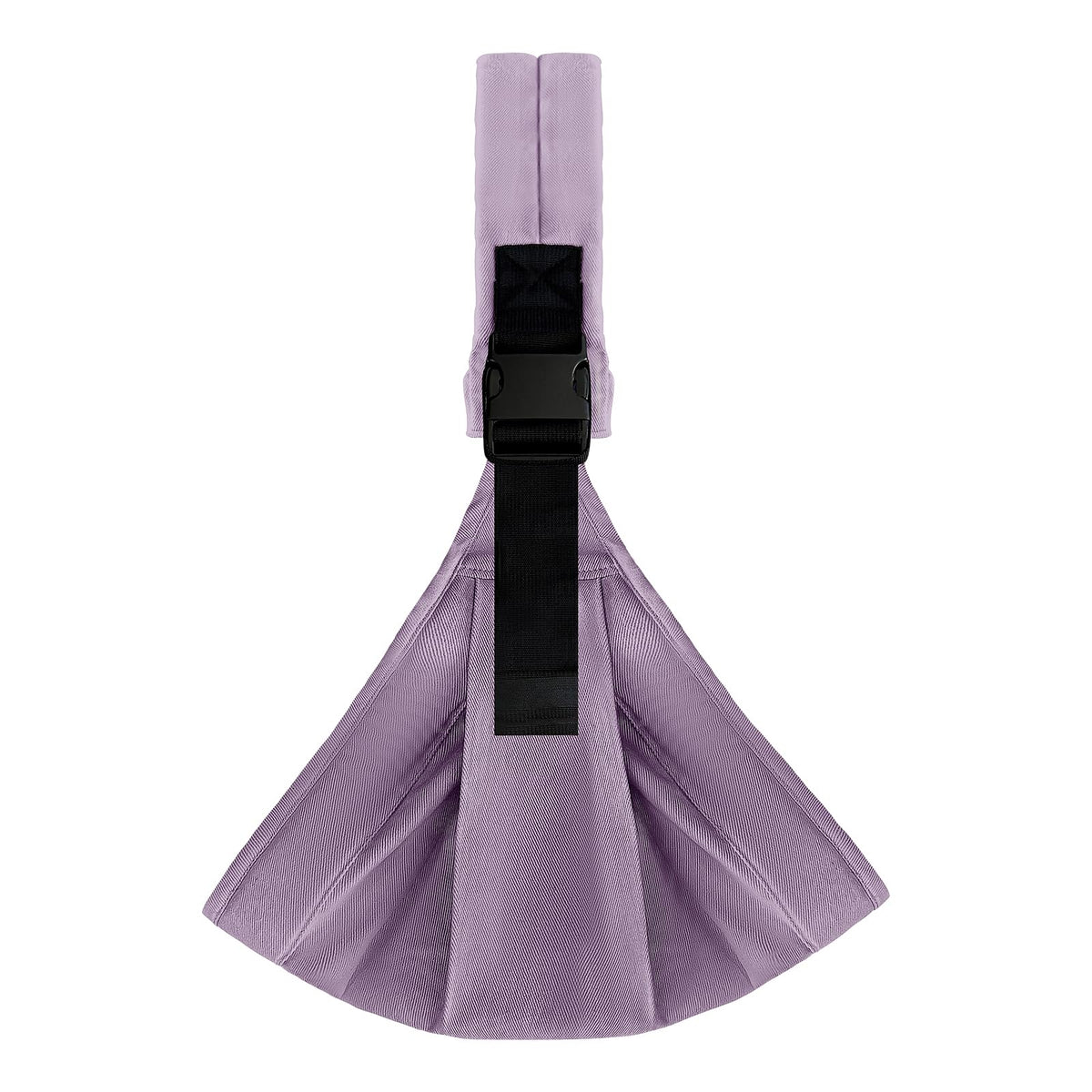 Shiaon baby sling carrier front view shows compact design for easy daily carrying