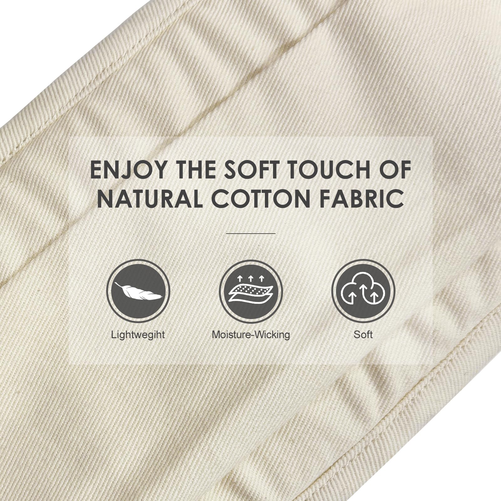 Shiaon baby sling carrier soft breathable cotton keeps baby comfortable
