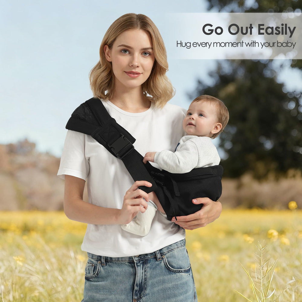 Shiaon baby sling carrier cpsc safety-certified for peace of mind