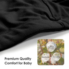 Shiaon baby sling carrier high back support for comfort