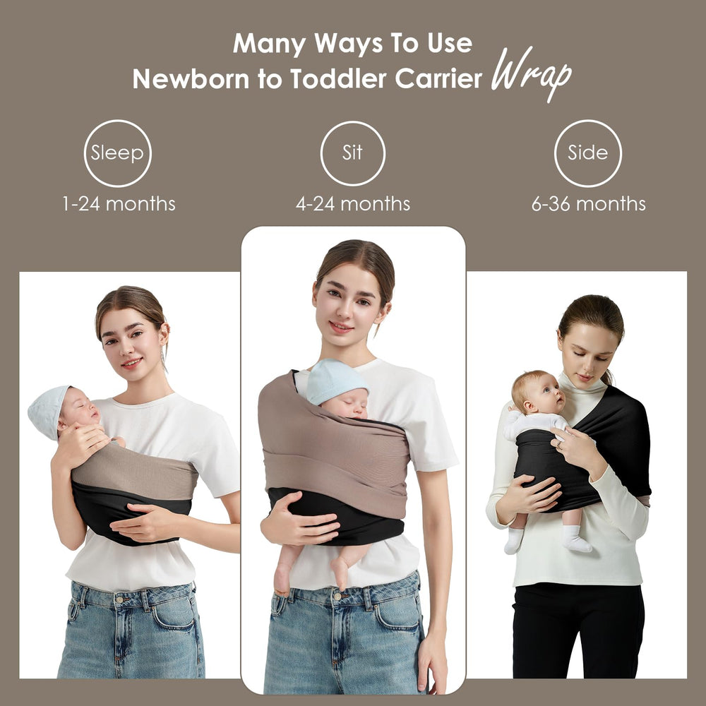 Shiaon wrap used during breastfeeding offers privacy shield.