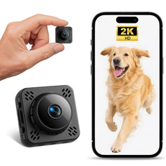 Shibet mini camera with magnetic mount for discreet placement and flexible surveillance.