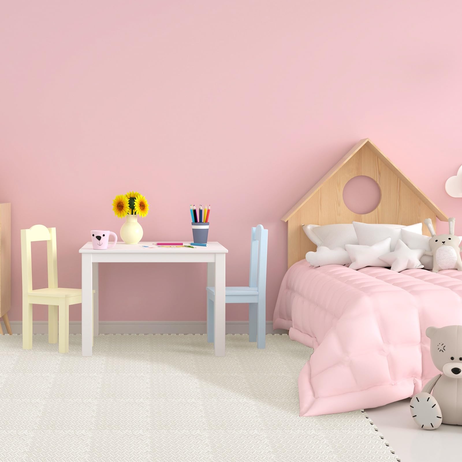 Shihanee baby play-area mats cushion tumbles for crawlers and toddlers.