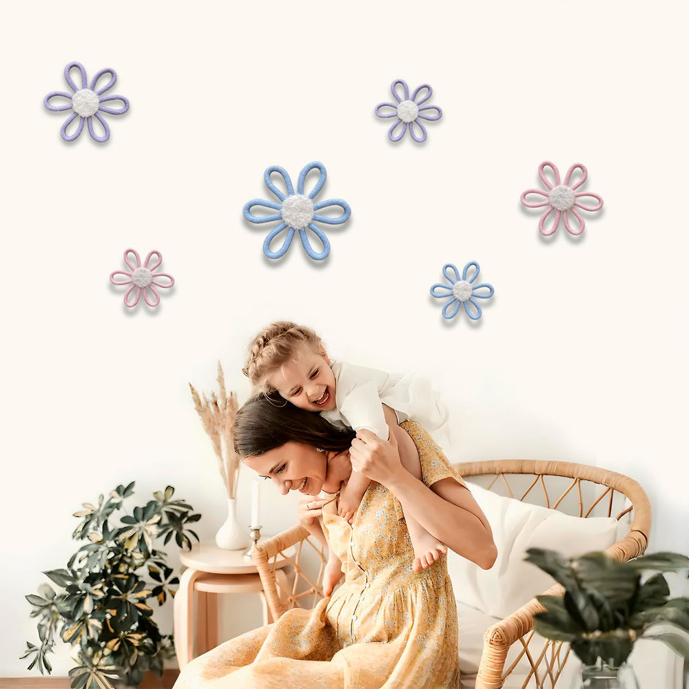ShikaShito easy-installation daisy hangings with strings for quick styling