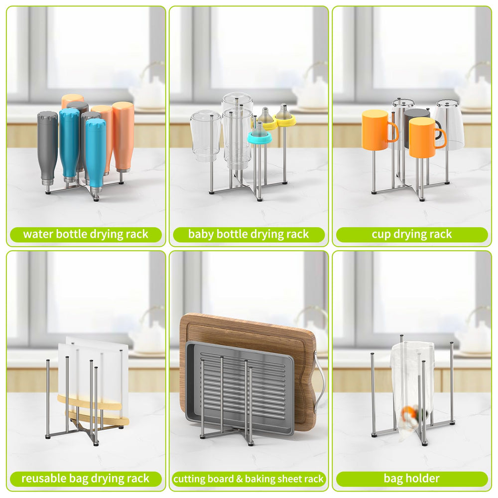 SHILFID drying-rack rust-proof 304 stainless steel no-assembly for immediate use