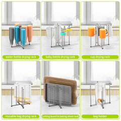 SHILFID drying-rack rust-proof 304 stainless steel no-assembly for immediate use
