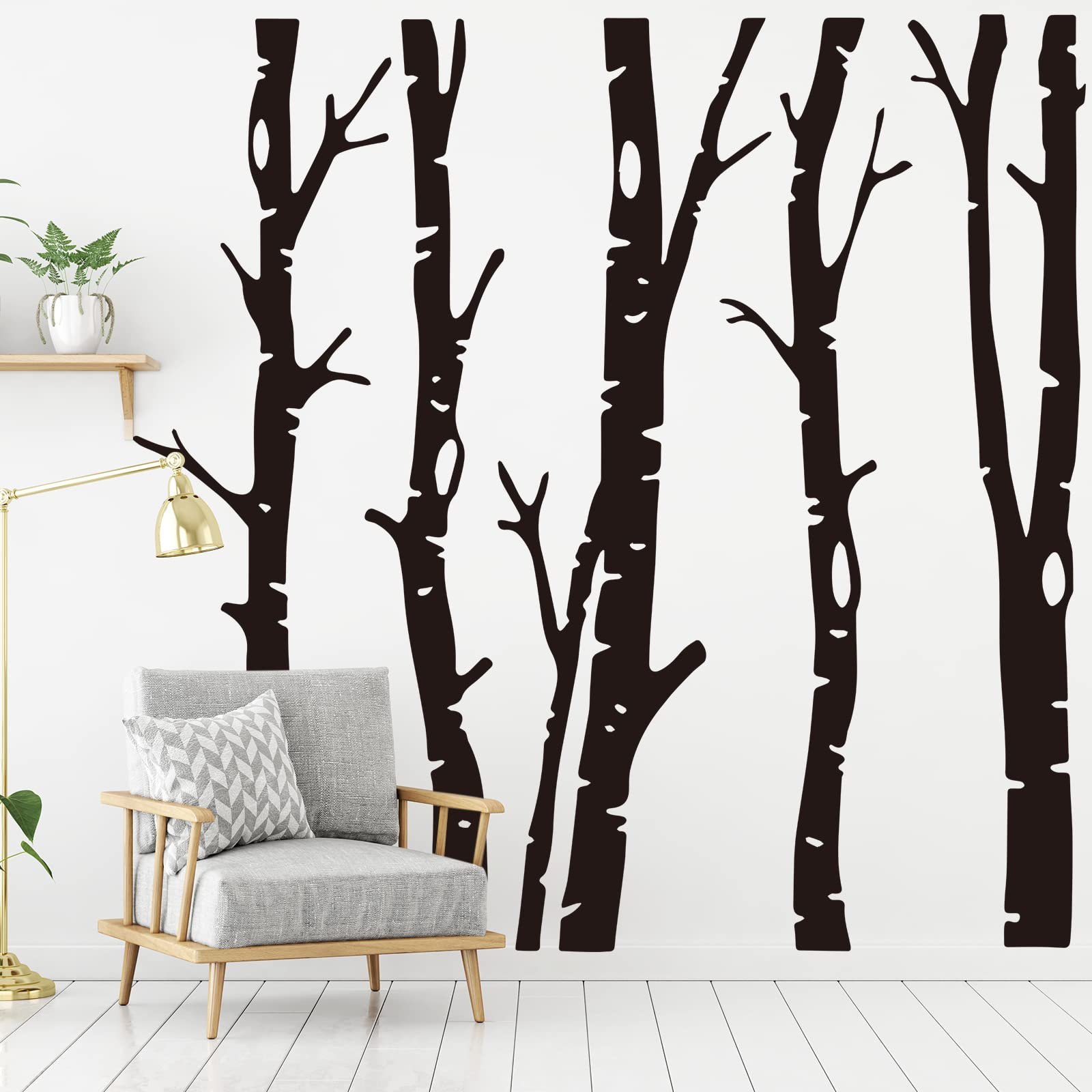 Shimeyao giant family tree decal: easy DIY assembly to transform living room ambiance