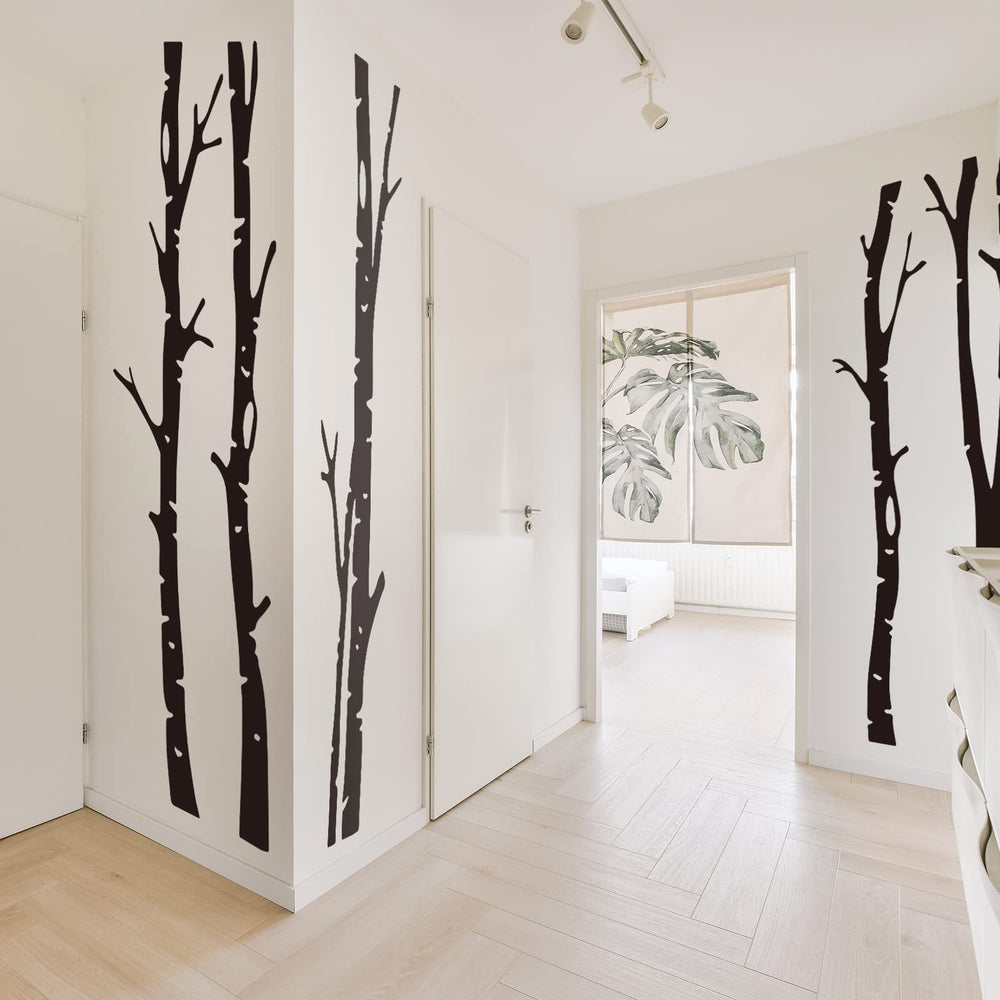 Shimeyao forest decals: edge-to-edge layout creates immersive woodland vibe