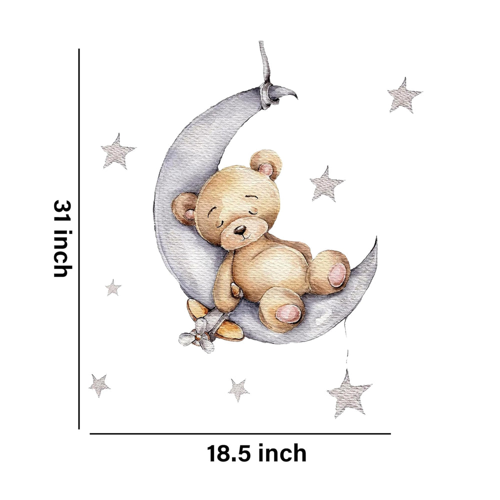Shine Inside decals are easily repositioned, perfect for flexible nursery layouts