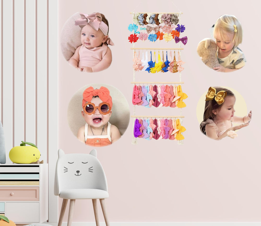 Shineloha no-assembly, hang-ready bow organizer for quick setup