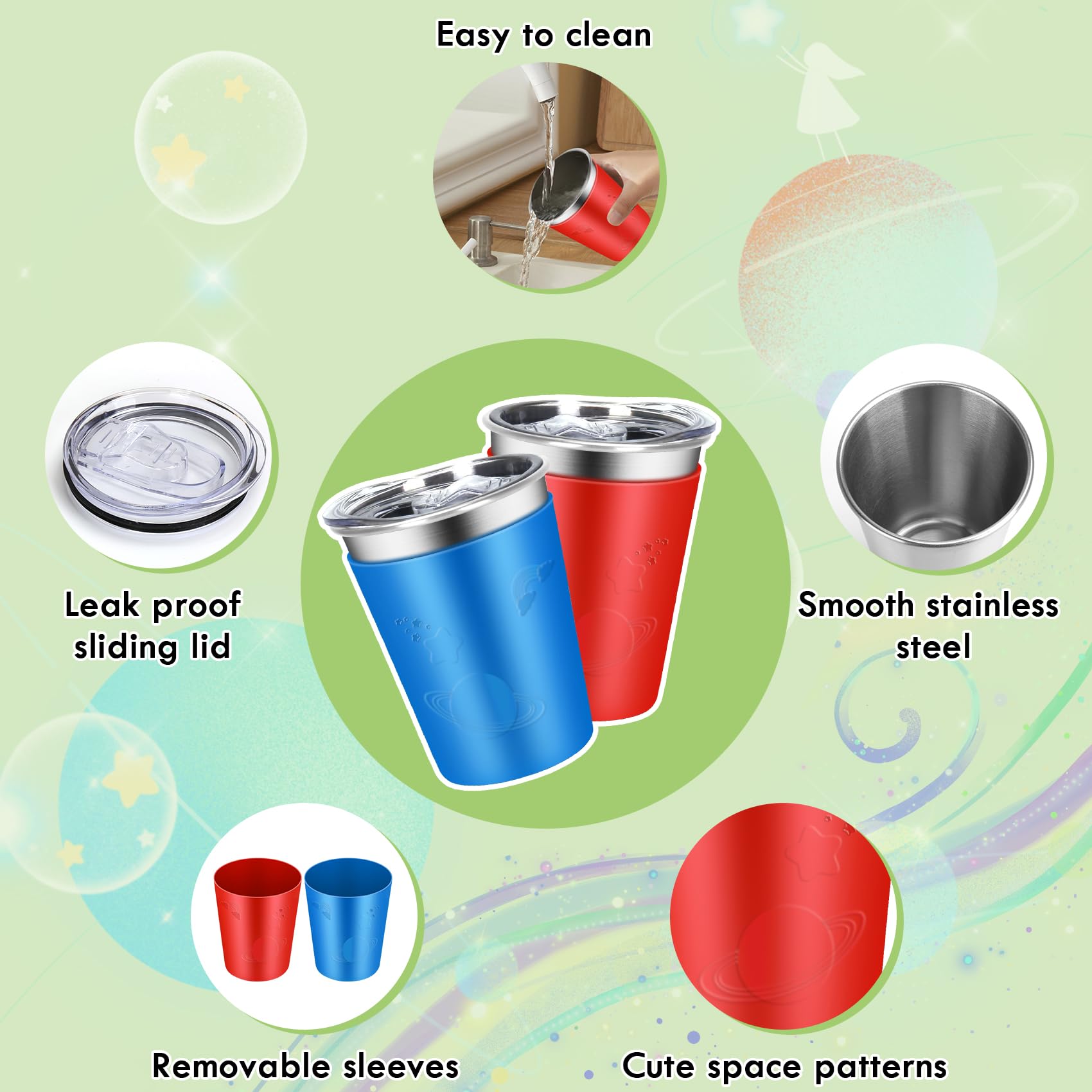 ShineMe dishwasher-safe cups simplify cleanup for busy families