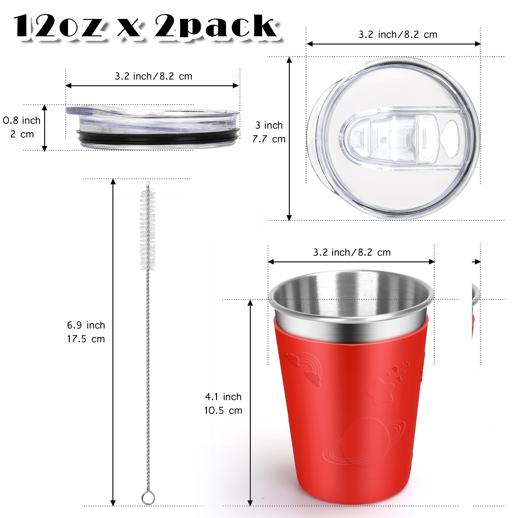 ShineMe leak-proof lid keeps drinks contained during travel and car rides