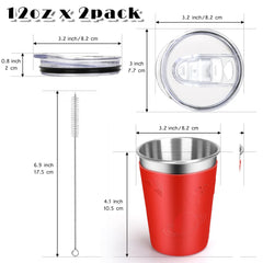 ShineMe leak-proof lid keeps drinks contained during travel and car rides