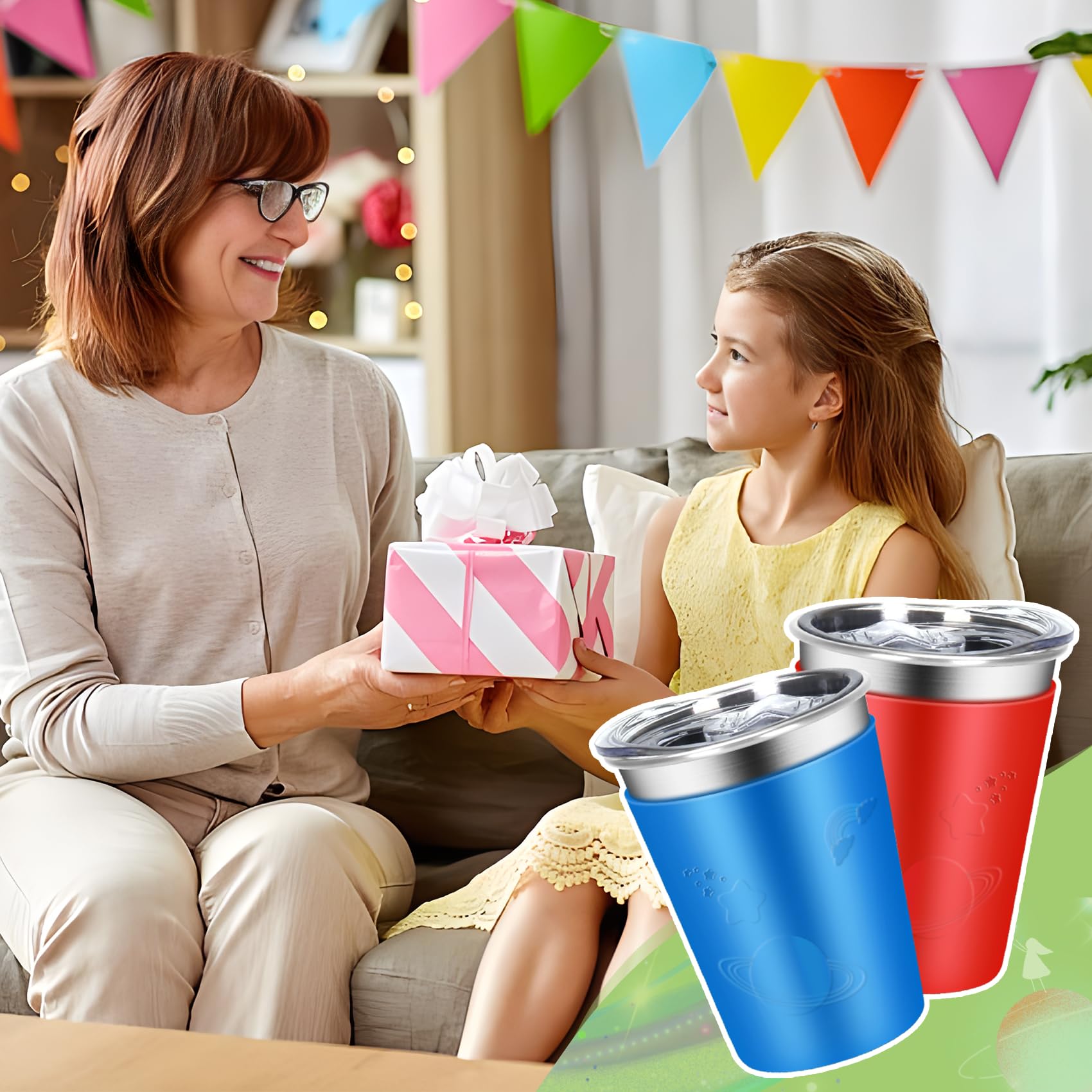 ShineMe reusable unbreakable cups suitable for everyday use