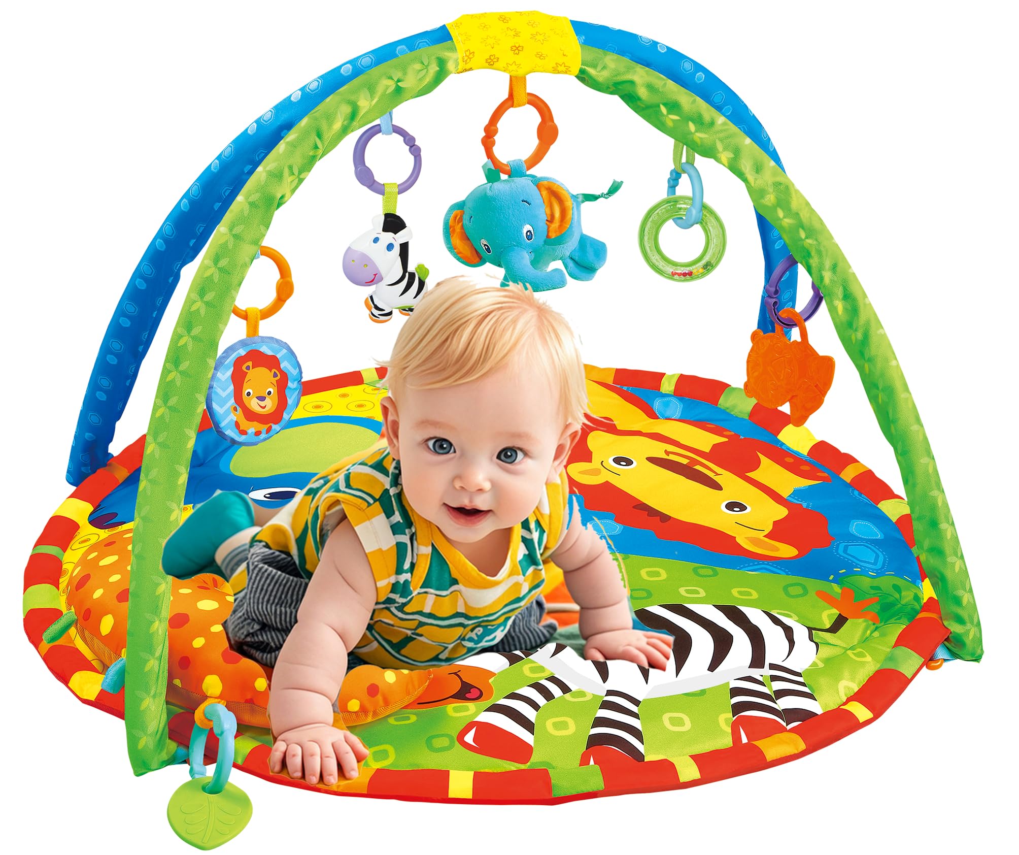 SHINING CROWN by EMILYSTORES colorful play mat supports tummy time and sensory exploration.