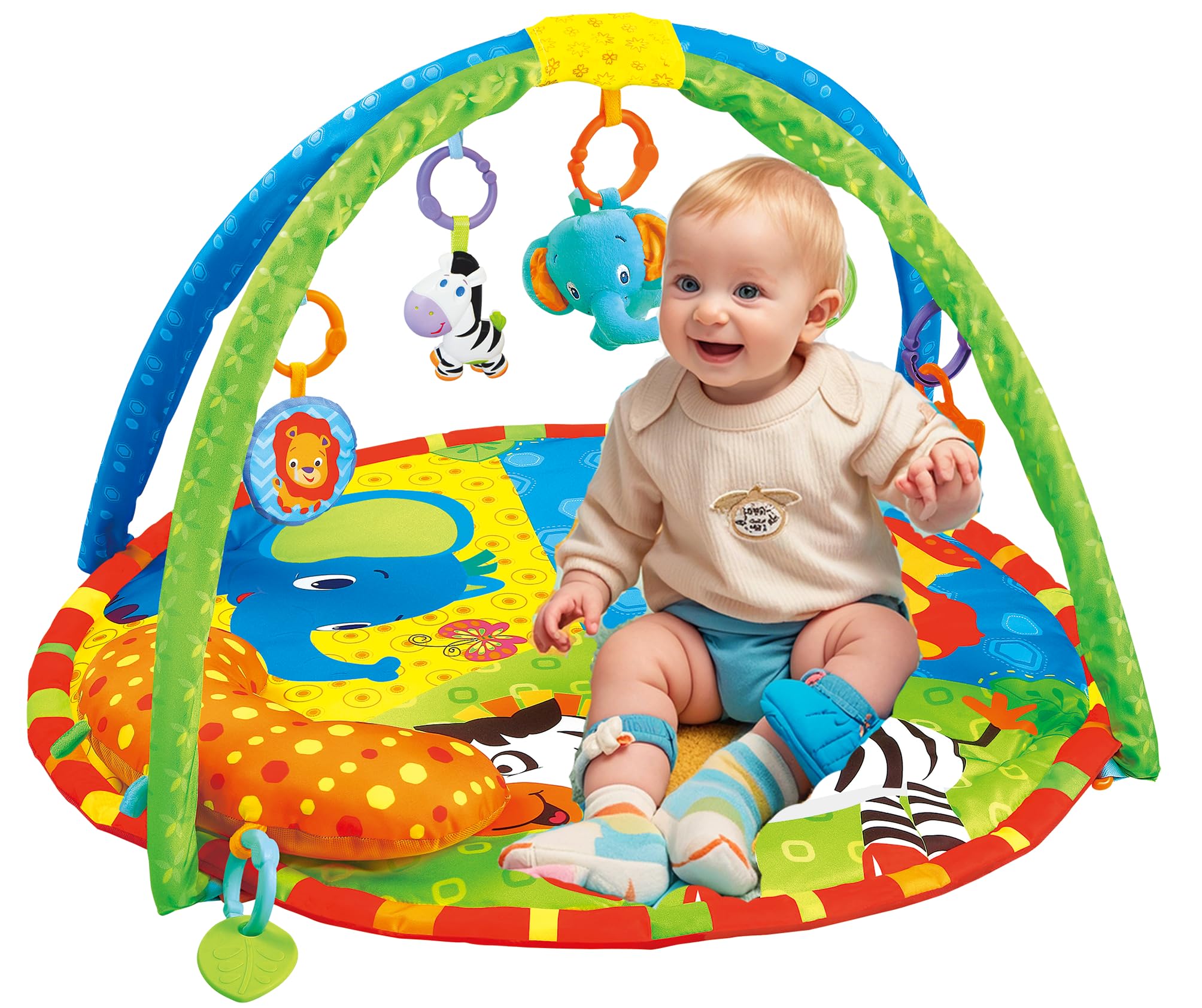 SHINING CROWN by EMILYSTORES washable plush-toy play mat for easy cleaning and portability.