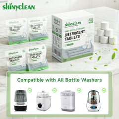 Shinyclean sealed-packaging preserves freshness and moisture protection for reliable cleaning power.