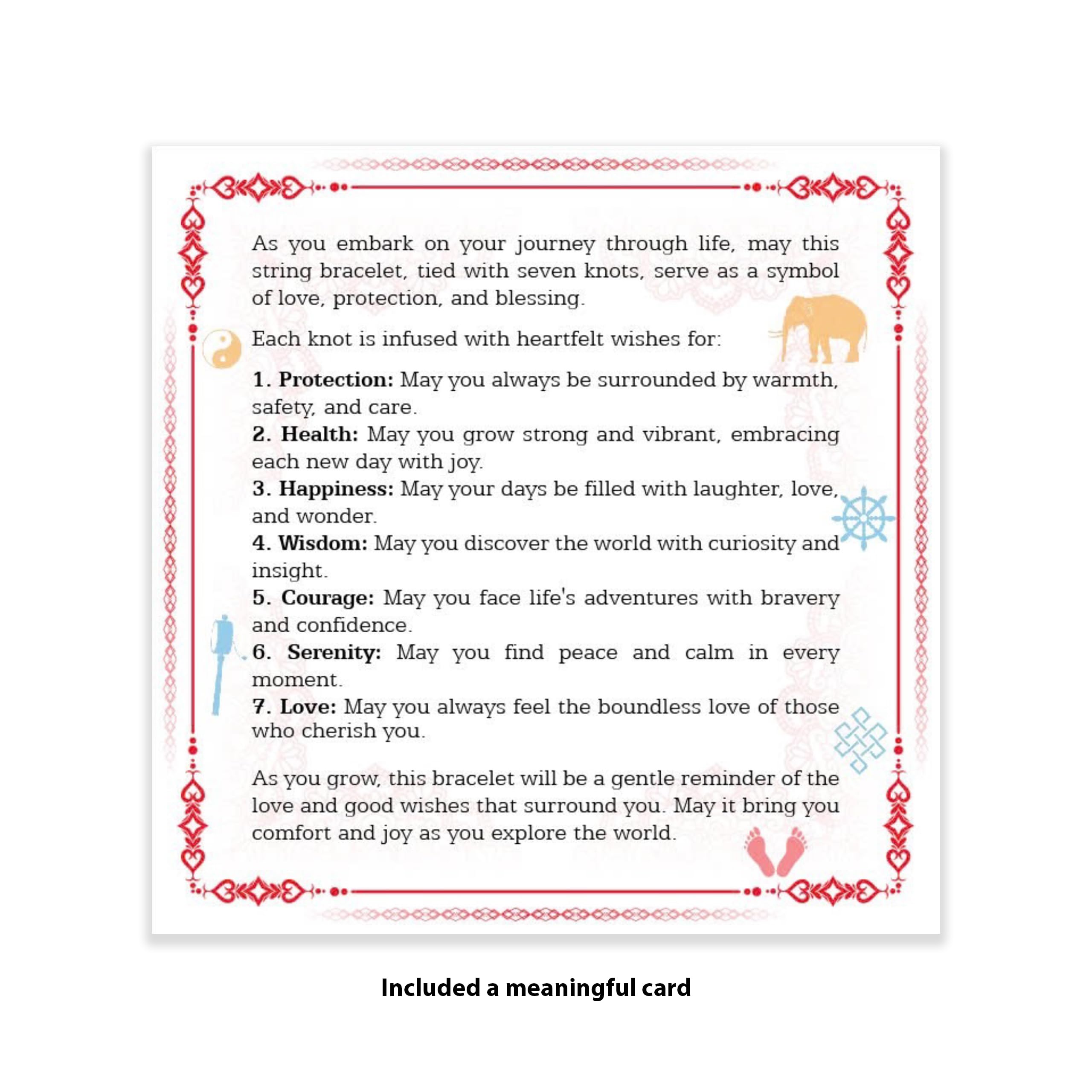 Shop300 newborn bracelet hypoallergenic material ensures skin-friendly daily wear.