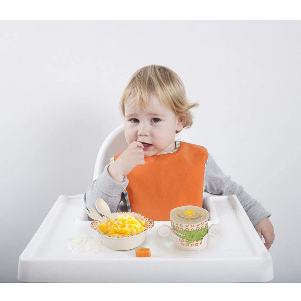 shopwithgreen silicone-suction dinnerware keeps plates secure on trays