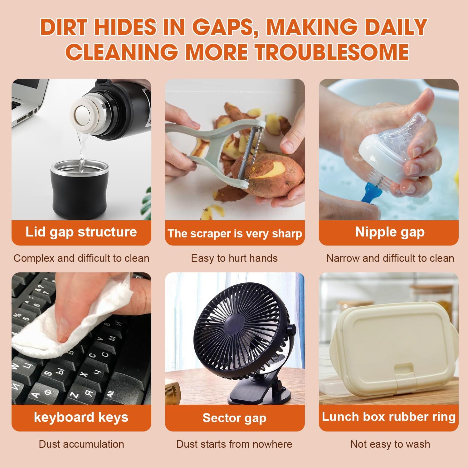 Shrunqi easy-grip storage keeps the tool organized at home or travel.