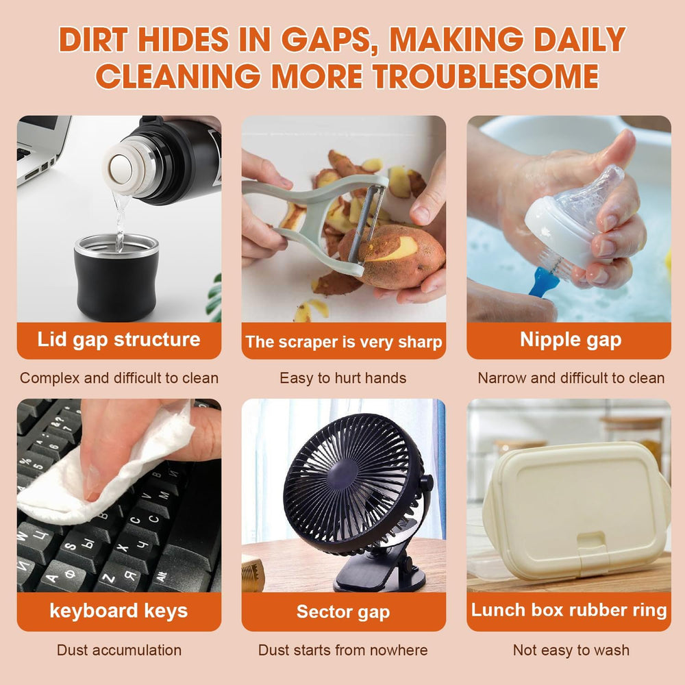 Shrunqi easy-grip storage keeps the tool organized at home or travel.