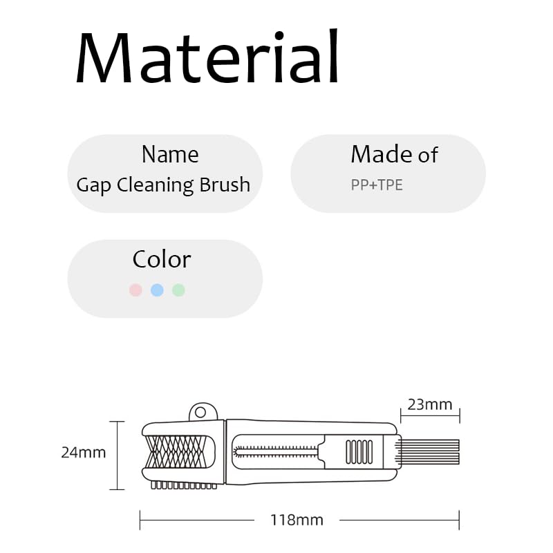 Shrunqi portable travel-cleaning kit fits in bags for on-the-go hygiene