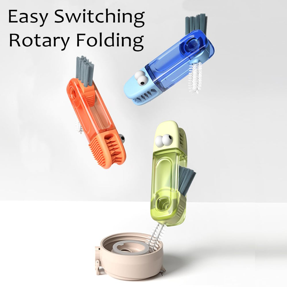 Shrunqi silicone cupping brush targeting cup mouths for clean beverage surfaces