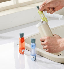Shrunqi U-shaped silicone cupping brush cleans cup rims and interiors smoothly