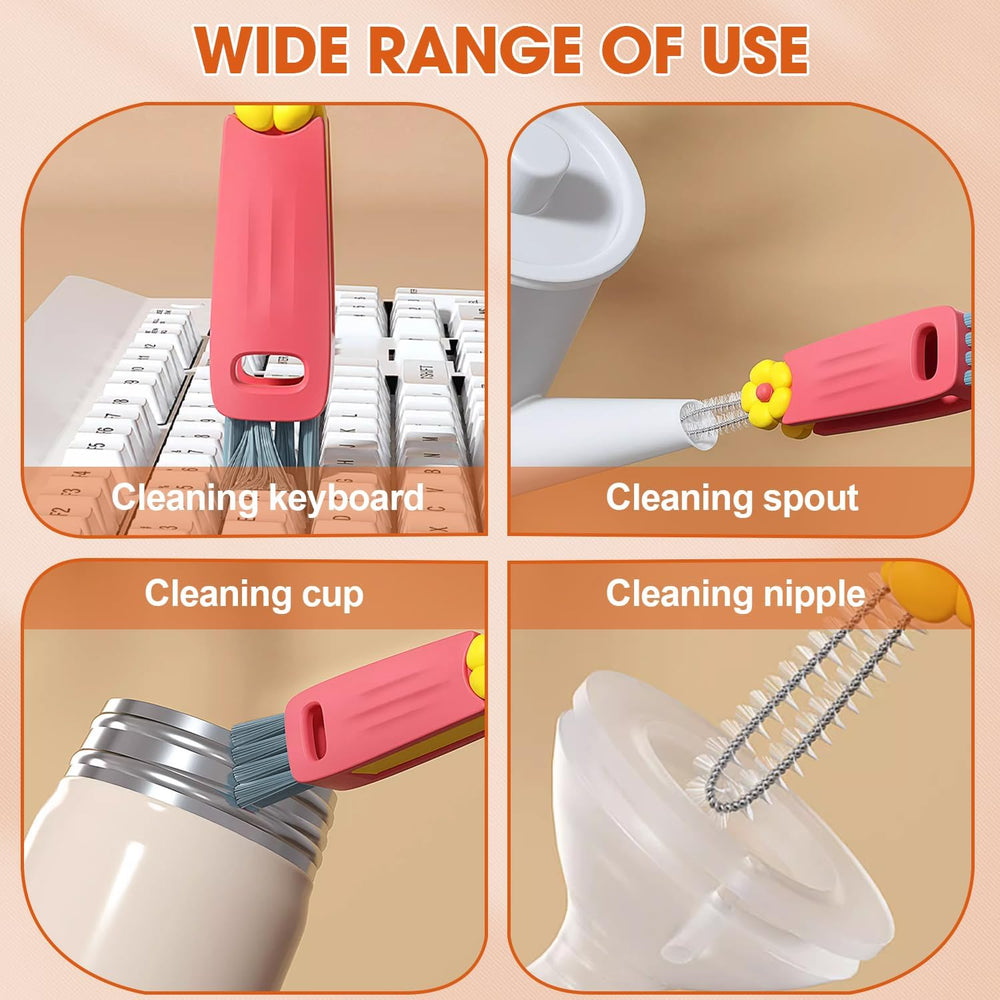 Shrunqi wide-mouth cup cleaner handles larger openings with ease.