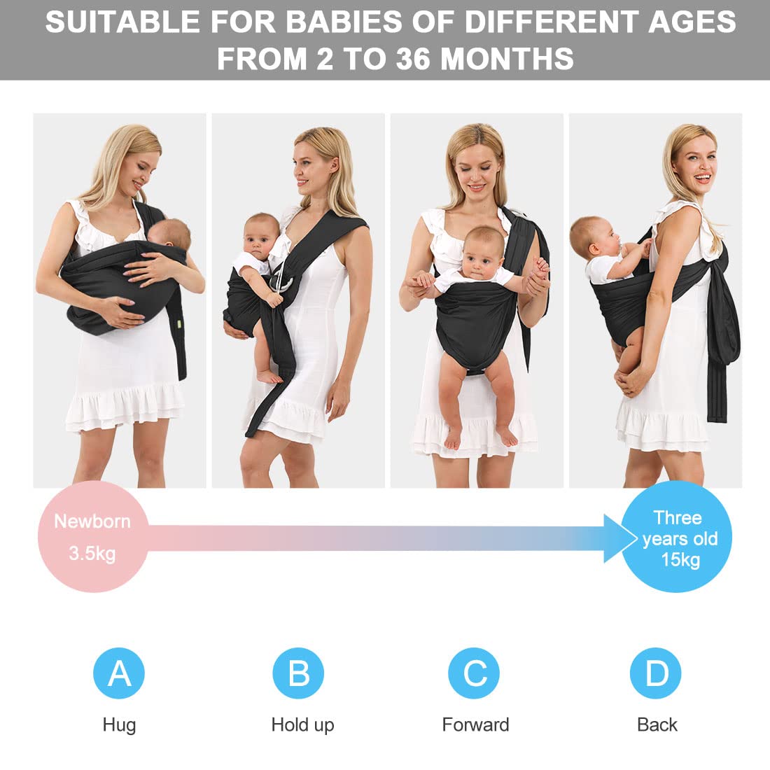 shsyue adjustable strap system enables quick, comfortable fit for different bodies