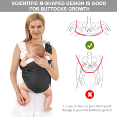 shsyue face-to-face carrying demonstrates bonding and baby eye contact